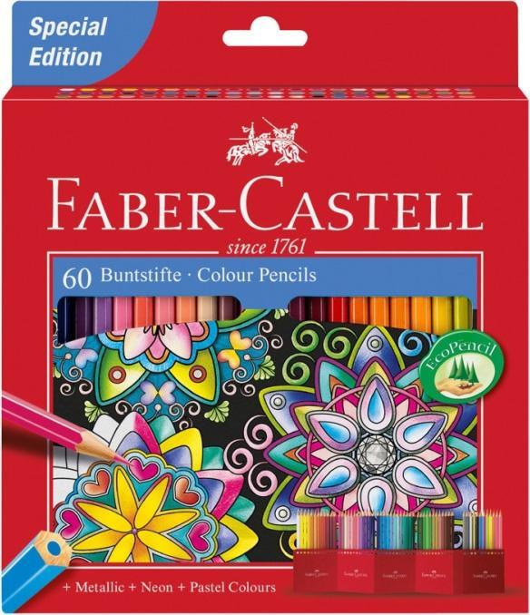 Actual product image Faber-Castell Colour pencils (Multicoloured, 60 x)