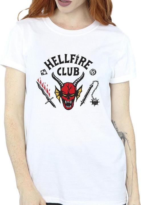 Immagine prodotto Netflix Stranger Things Hellfire Club Maglietta Ampia Donna (S)