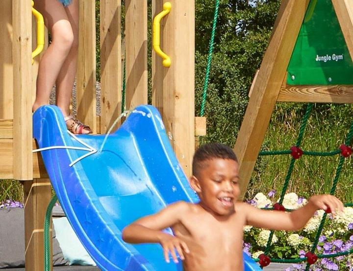 Produktbild Jungle Gym Wellenrutsche lang Blau
