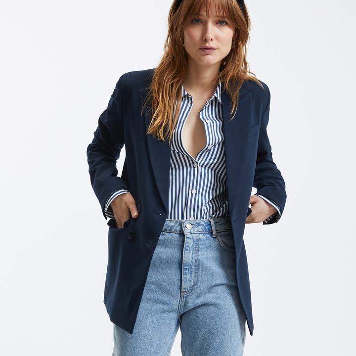 Image du produit La Redoute Collections Blazer oversize (50)