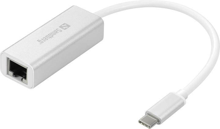 Produktbild Sandberg USB-C -> Network Converter (USB-C, RJ45 Gigabit Ethernet (1x))