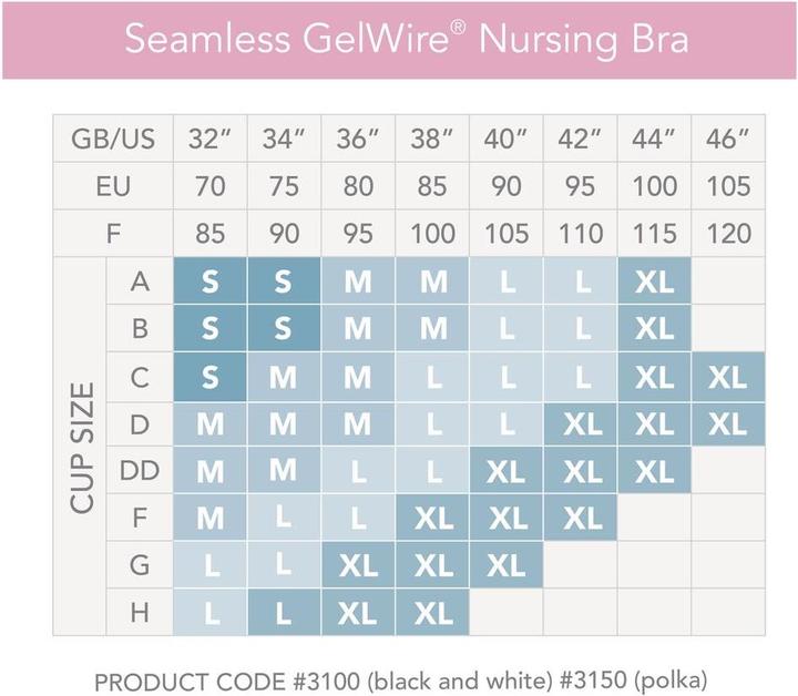 Immagine prodotto Carriwell Reggiseno per allattamento GelWire senza cuciture (M)