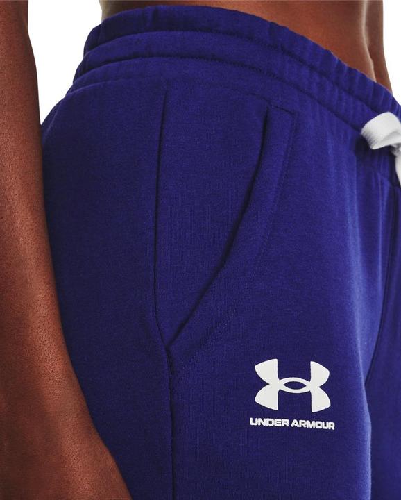 Actual product image Under Armour Ladies Rival Fleece Pants Navy Blue 1356416 468 (M) (M)