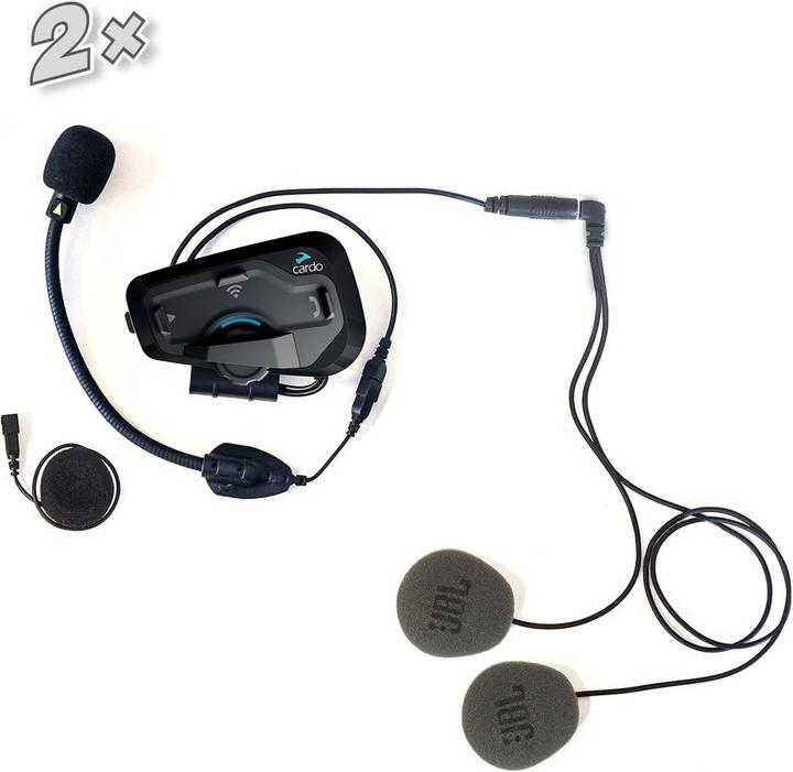 Image du produit Cardo Freecom 4+ JBL (Jeu de 2)