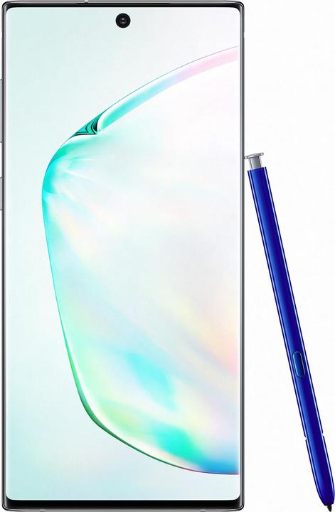 Produktbild Samsung Galaxy Note10+ EU (256 GB, Aura Glow, 6.80", Hybrid Dual SIM, 16 Mpx, 4G)