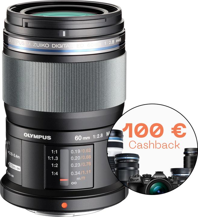 Actual product image Olympus ED 60mm f/2.8 Macro (Micro Four Thirds, Micro Four Thirds)