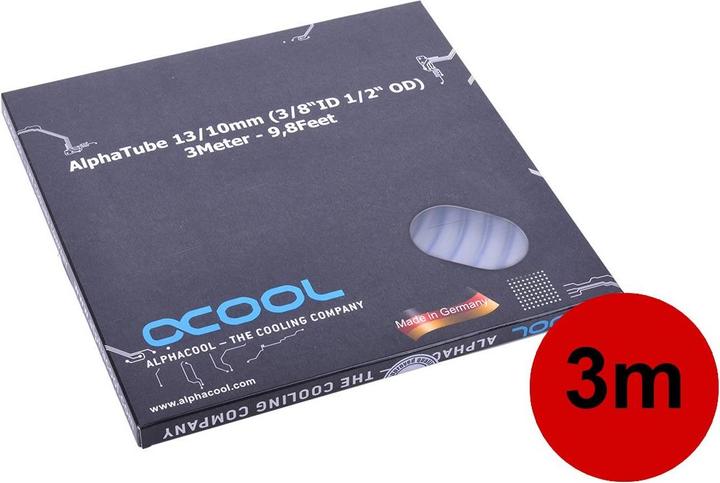 Image du produit Alphacool Tuyau (3 m, Matières plastiques)