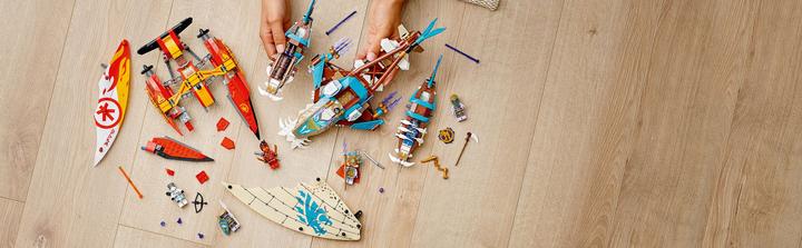 Image du produit LEGO Duel de catamarans (71748, LEGO Ninjago)