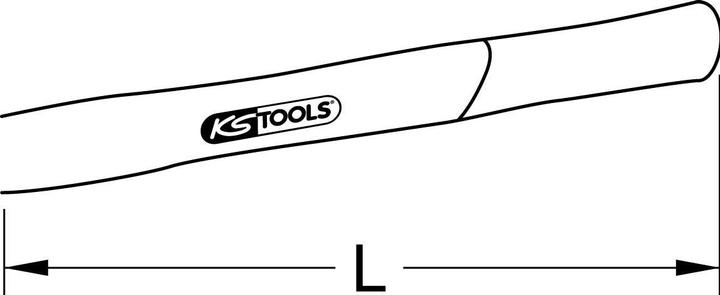 Produktbild KS Tools Ersatzstiel Hickory