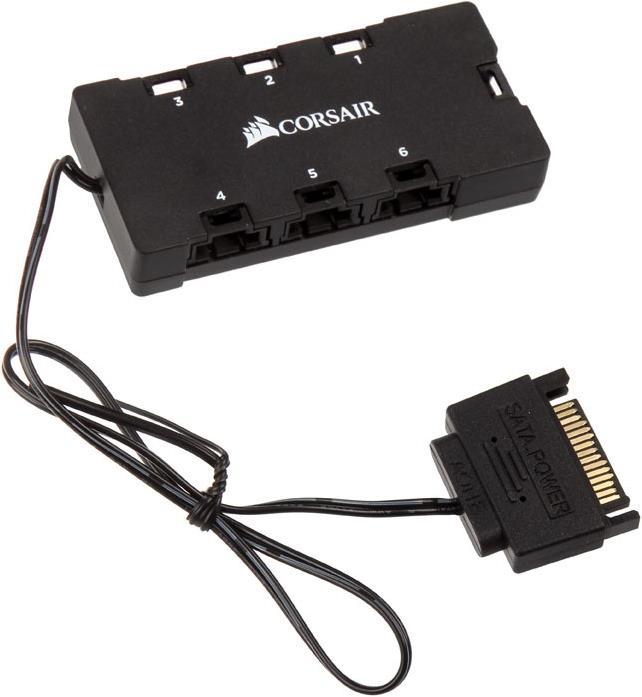 Actual product image Corsair RGB Fan LED Hub (1 x)