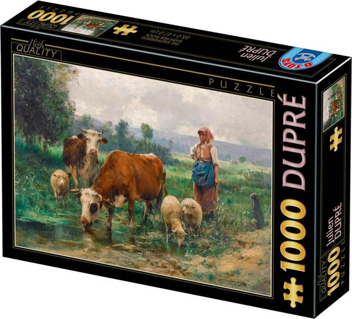 Produktbild D-Toys Puzzle 1000 Dupre, Schäferin (1000 Teile)