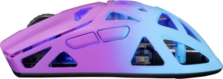 Actual product image White Shark Computer mouse GM-5019 Dagonet Wireless 24000 dpi Blue/Purple
