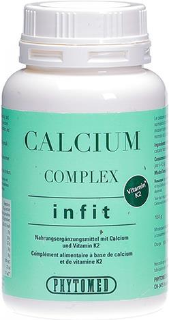 Image du produit Phytomed Complexe Infit Calcium + Vitamine K2 Complex (1 pièce(s), Cachets, 150 g)