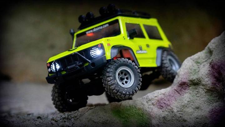 Actual product image Absima 1:24 Micro Crawler Jimny Yellow RTR (RTR Ready-to-Run)