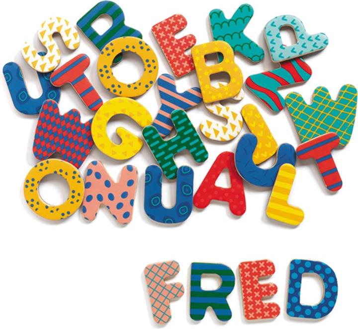 Actual product image Djeco Letters