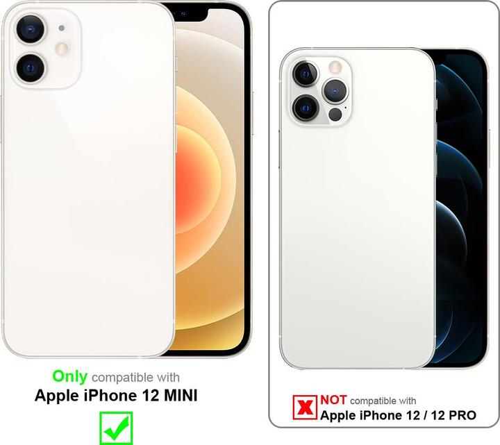 Actual product image Cadorabo Flip like Invis Cover (Apple iPhone 12 mini)