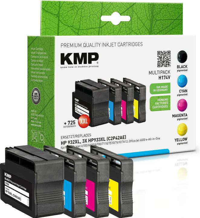 Produktbild KMP H174V (M, Y, BK, C)