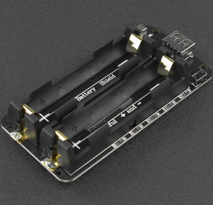 Immagine prodotto DFRobot 2x18650 Batteria al litio 5V 2A / 3,3V