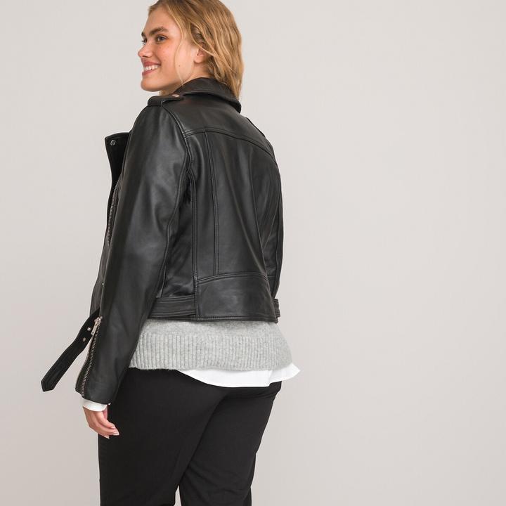 Produktbild La Redoute Collections Lederjacke Gaston (48)