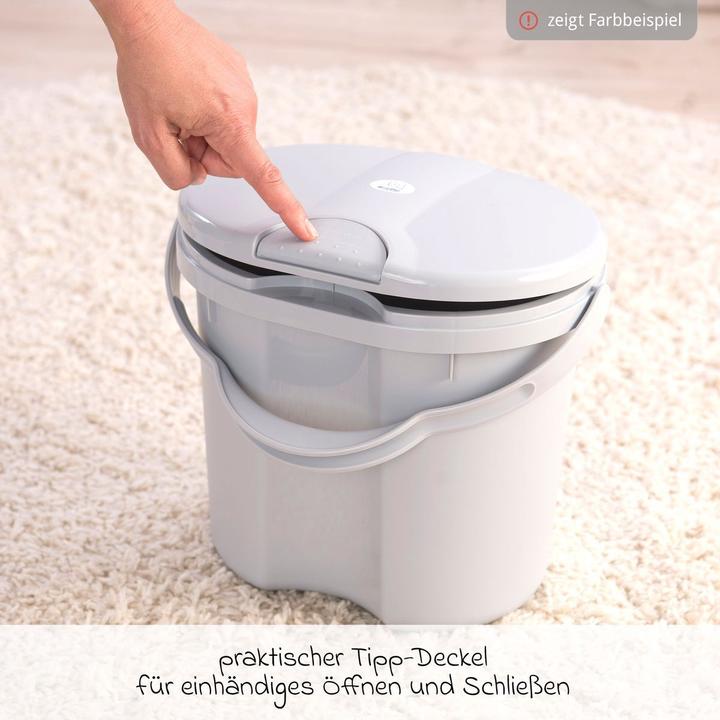 Actual product image Rotho Babydesign Windeleimer TILO 11 l Mistletoe White