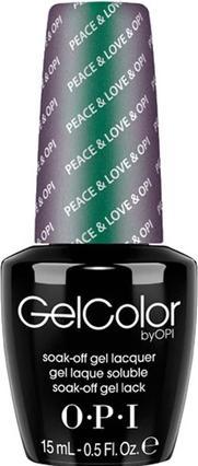 Actual product image OPI Gel Peace Love and Nail Polish
