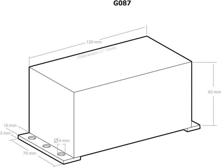Actual product image Kemo plastic case (Housing)
