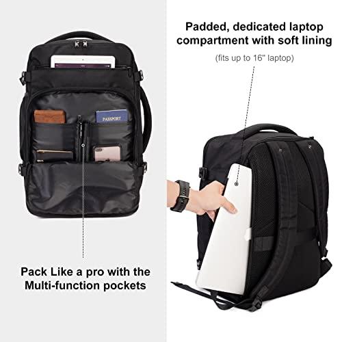 Produktbild Only-Bags.Store Rucksack 45 x 36 x 20 cm für Ryanair Flugzeug Reiserucksack Handgepäck Laptop Tagesrucksäcke PET