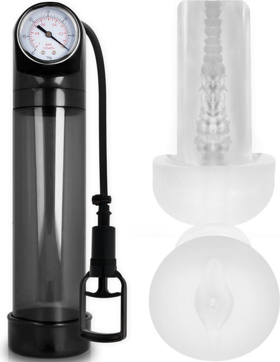 Actual product image Pump Addicted Rx9 Black With Masturbator