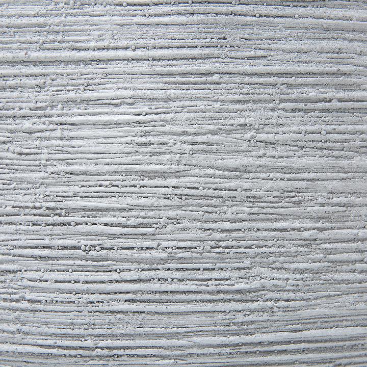 Produktbild Beliani Blumentopf weiss rund 50 x 50 x 39 cm ZAKROS (50 cm)