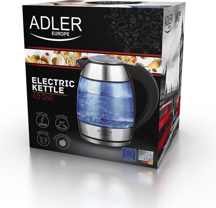 Actual product image Adler AD 1246 Kettle stainless steel (1.80 l)