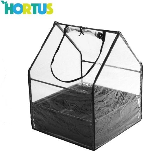 Produktbild NSH Nordic HORTUS Mini Drivhus M/ Bund 65x65x85 cm (211-180)