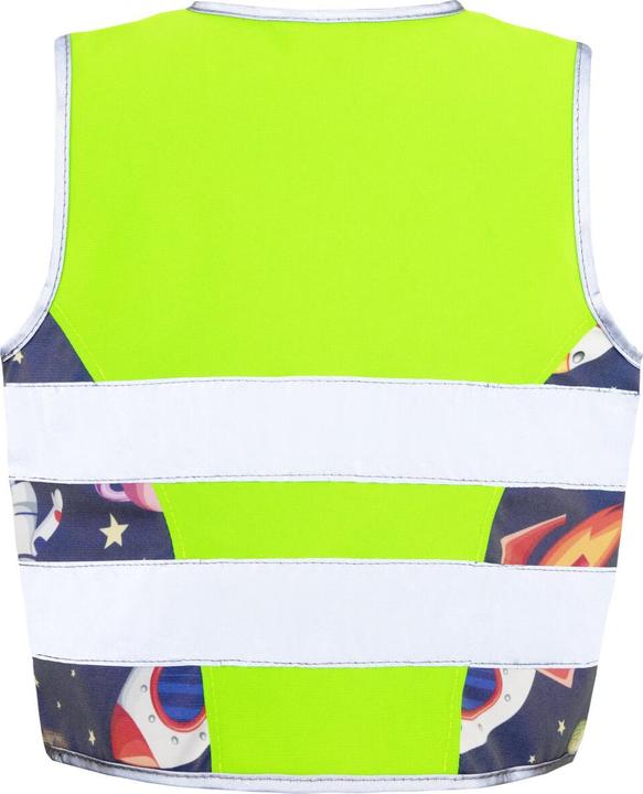 Produktbild Korntex Kinder Warnweste Aerospace Neongrün/UFO CO2 Neutral S EN 17353 ® ACTAERUFO (S)