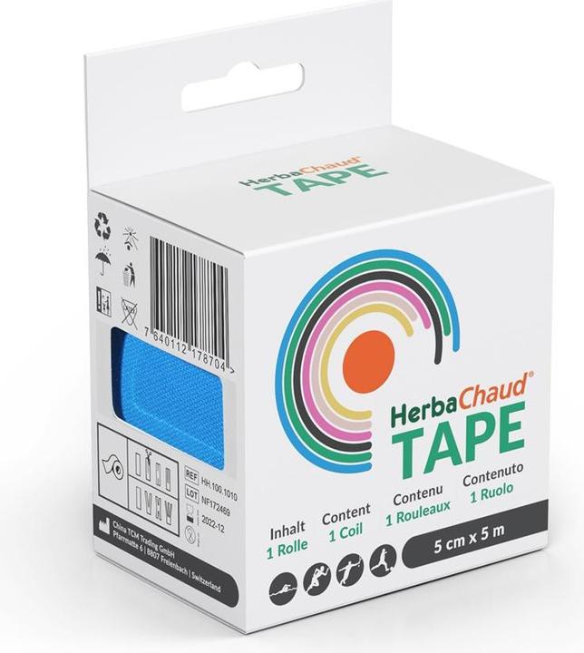 HerbaChaud Tape 5cmx5m blau (5 m)