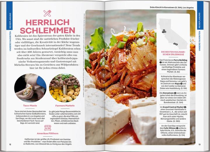 Actual product image Reiseführer Kalifornien (German, Anita Isalska, Alexis Averbuck, Ashley Harrell, Ryan Ver Berkmoes, Alison Bing, Wendy Yanagihara, Megan Leon, Julie Tremaine, Celeste Brash, 2024)