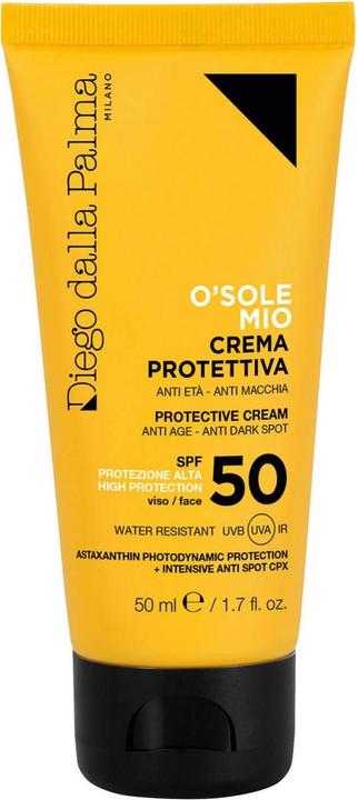 Actual product image Diego dalla Palma Sun - O'SOLE MIO Protective Face Cream SPF50 (Suntan cream, SPF 50, 50 ml)