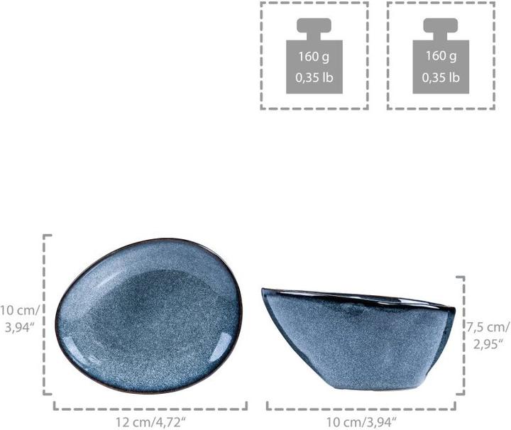 Produktbild Sänger Geschirr Servierplatten Set Darwin