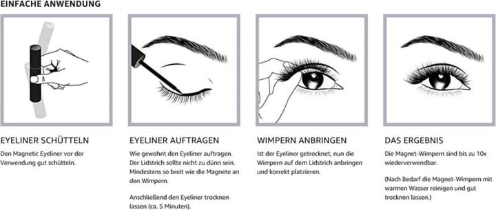 Produktbild GL Beauty Magnetic Lashes Set Nr. 3 (Künstliche Wimpern)