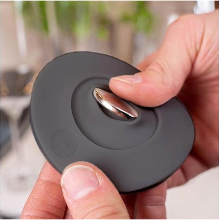 Produktbild Silwy Magnet-Kondom für Stielgläser Schwarz (1 x)