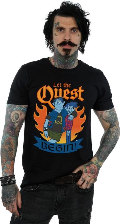 Immagine prodotto Disney Onward Let The Quest Begin Maglietta Uomo (XXL)