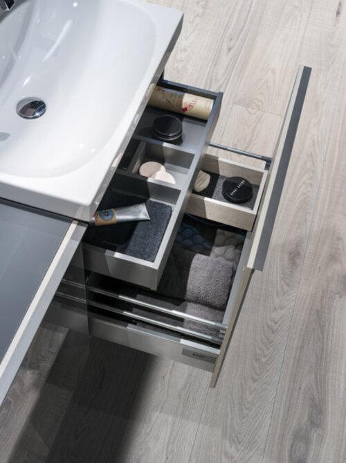 Produktbild Geberit Keramag Acanto Möbel-Waschtisch Slim 500642, ohne Hahnloch, mit Überlauf, 900x480mm (480 mm, 900 mm)