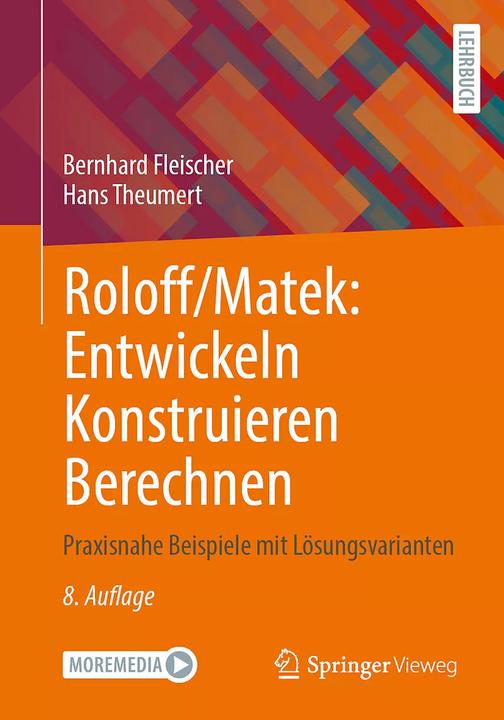 Actual product image Roloff/Matek: Develop Construct Calculate (German, Bernhard Fleischer, Hans Theumert, 2023)