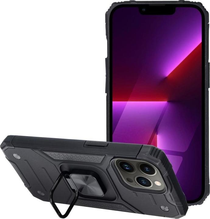 Actual product image König Design Case Mobile Protection for Apple iPhone 12 13 14 Pro Max Outdoor Case Cover Bumper (Apple iPhone 12, Realme 12 Pro+)