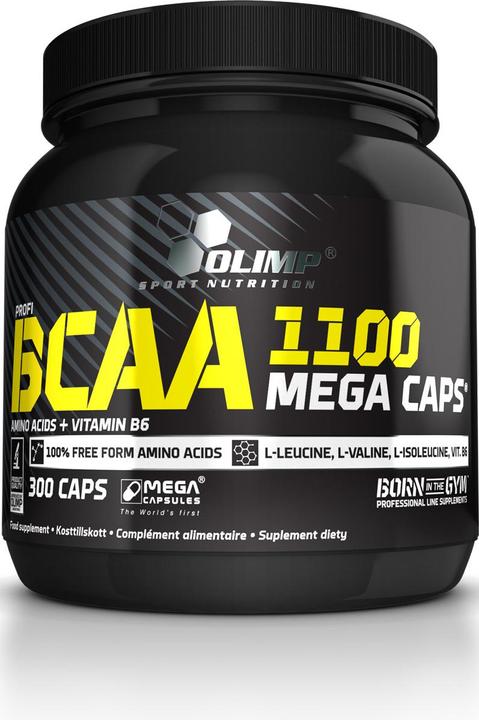 Olimp Sport Nutrition Bcaa 1100 Mega Caps (300 Stück, Kapseln, 387 g)