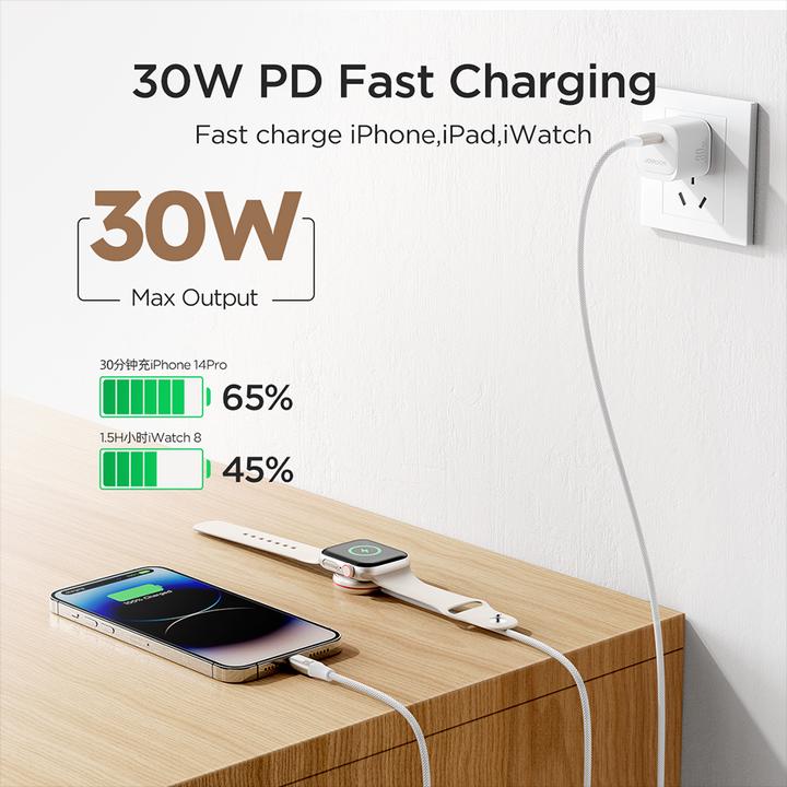 Actual product image Joyroom Watch Magnetic Charger (30 W)