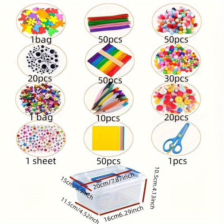 Produktbild Activity Board Bastelbedarf Schule Kindergarten Haus Kunst und Handwerk DIY Spielzeug Kreative Produkte