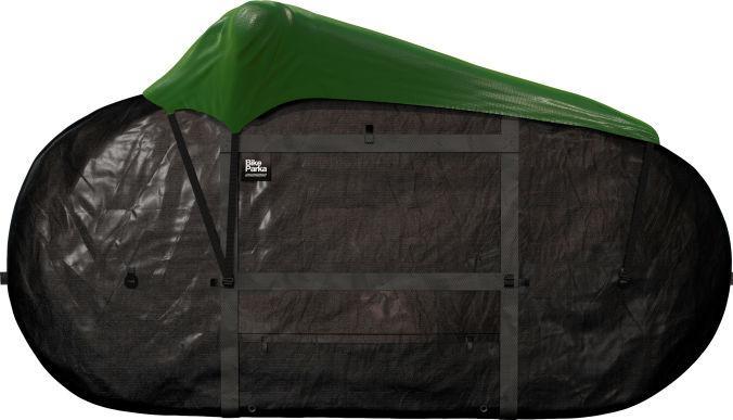 BikeParka Bike cover BIKE HOOD Green