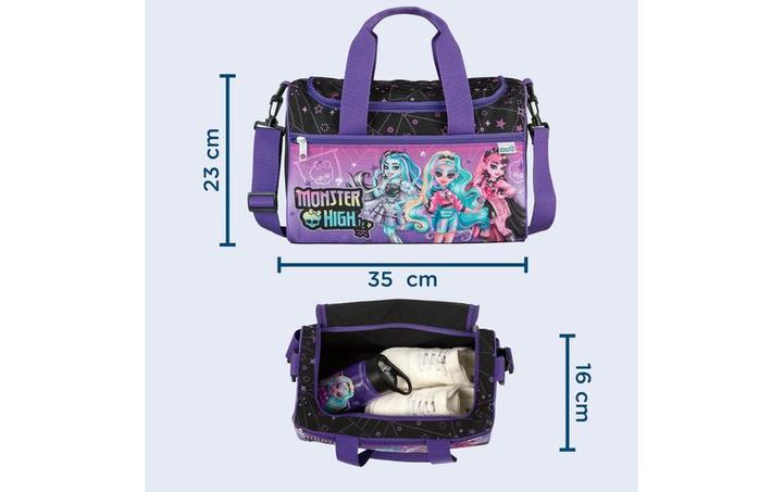 Produktbild Scooli Turnsack Monster High 8 l, Volumen: 8 l (8 l)
