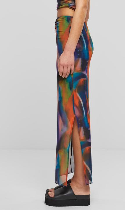 Actual product image Urban Classics Ladies AOP Mesh Tube Skirt - 159451 (XL)