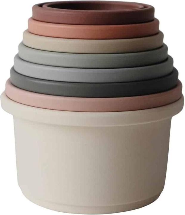Actual product image Mushie Stacking tower