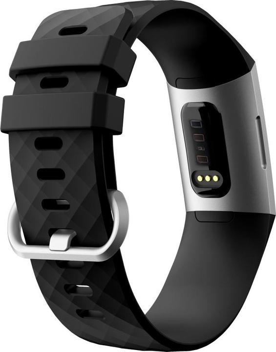 Actual product image Apfelkiste Ersatz Sport Armband Silikon Fitbit Charge 4 / 3 - Schwarz (Silicone, 3)